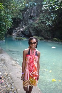 Somerset Falls Portland Jamaica Ready for the Boat Ride