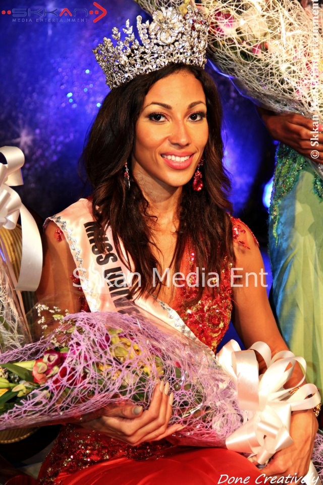Crowning of Chantal Zaky Miss Jamaica Universe 2012