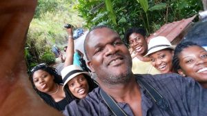 Selfwe at EITS Cafe Blue Mountains Jamaica